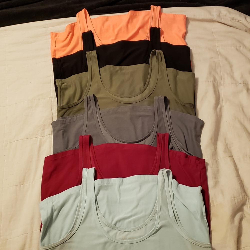 Lot of 6 XXL(19) Workout Tanks